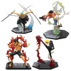 REOZIGN Ruffy Sanji Zoro Ace Figurine danime, 16 cm, figurine de combat, décoration de collection, jouet danimation Luffy 
