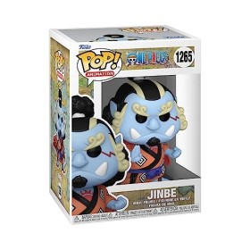 Funko Pop Animation: One Piece - Jimbei - Jinbe - 1 Chance sur 6 Davoir une Variante Rare Chase - Figurine en Vinyle à Colle