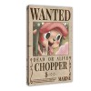 FUKITT One Piece Nico Robin Bounty Wanted Poster sur toile Poster Décoration de chambre à coucher Paysage sportif Bureau Déco