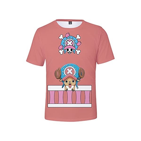 Piccodos Anime 3D T-shirt Manches Courtes Tee Shirt Chemisier Nico Allsunday Top Blouse Chemise Cosplay Costume Pourpre L Ch