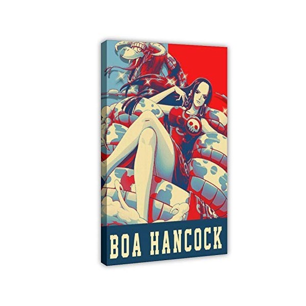 Poster Anime One Piece Nico Robin 3 Toile Poster Décoration de Chambre Sport Paysage Bureau Décor Cadeau 30 × 45 cm Sans cadr