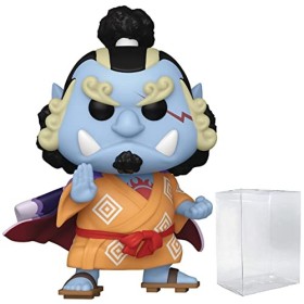 POP One Piece – Figurine en vinyle Chase Funko de Jinbe édition limitée livrée avec étui de protection compatible , multicol