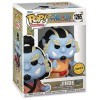 POP One Piece – Figurine en vinyle Chase Funko de Jinbe édition limitée livrée avec étui de protection compatible , multicol