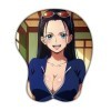 One Piece Nico·Robin 3D Tapis de Souris de Dessin Animé Stéréoscopique, Tapis de Souris antidérapant pour PC et Ordinateurs P