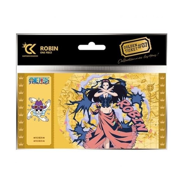 Cartoon Kingdom - Golden Ticket One Piece - Nico Robin - 3760375863095