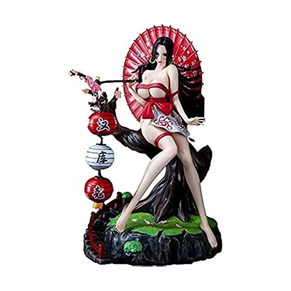 REOZIGN Figures dune pièce, Nico Robin Figure Statue 36cm / 14,2 Pouces Cheongsam Nico Robin Figurines Cartoon Toys Anime Co