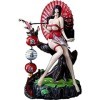 REOZIGN Figures dune pièce, Nico Robin Figure Statue 36cm / 14,2 Pouces Cheongsam Nico Robin Figurines Cartoon Toys Anime Co