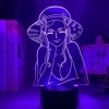 Lampe illusion 3D Veilleuse LED One Piece Nico Robin Pour Enfants Chambre Décor Cadeau Japonais Anime One Piece Nico Robin Ga