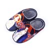 Roffatide Anime One Piece Chaussons pelucheux Nico·Robin Pantoufles à bouts fermés avec semelle en caoutchouc, chaussures di