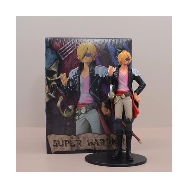 REOZIGN Figures dune pièce, Version théâtrale dxf Luffy Zoro Sanji Nico Robin Nami Uta Usopp Statue Figures 17cm / 6,7 Pouce