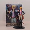 REOZIGN Figures dune pièce, Version théâtrale dxf Luffy Zoro Sanji Nico Robin Nami Uta Usopp Statue Figures 17cm / 6,7 Pouce