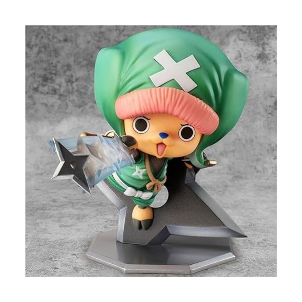 REOZIGN Figurines One Piece, Tony Tony Chopper Figure Statue Mignon Chopper 10cm / 3.9inch One Piece Anime PVC Figurine Modèl