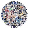 Lot de 100 autocollants BLUE LOCK anime pour ordinateur portable, pare-chocs, planche à roulettes, bouteilles deau, ordinate