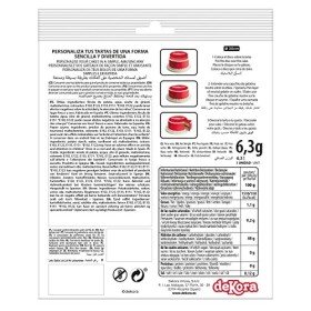 Dekora - Decoration Gateau Anniversaire Feuille Azyme Princesses Disney - 20 cm Diametre