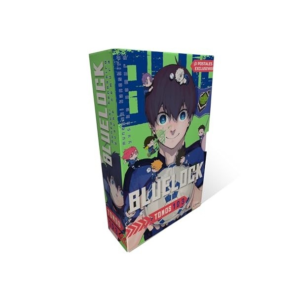 Shonen Starter Set Blue Lock nº 1+2+3