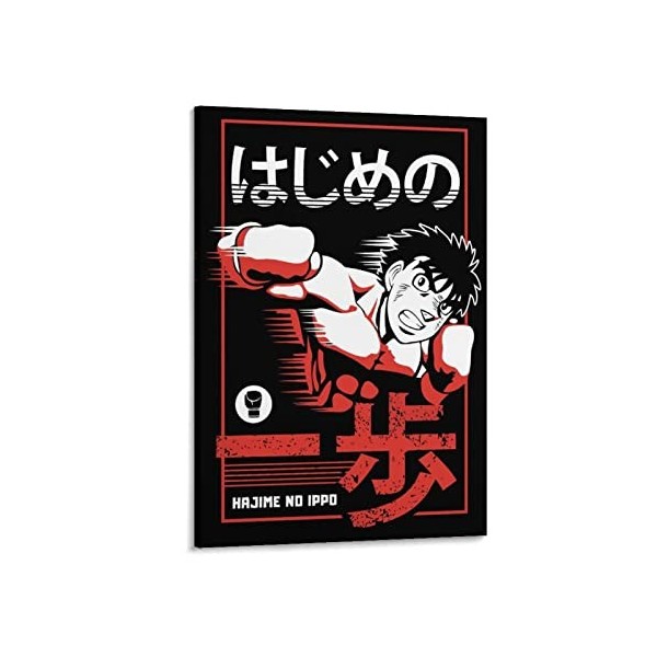 BBZL Hajime No Ippo Poster sur toile décorative moderne pour chambre à coucher, salon, 30 x 45 cm