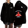 XSLGOGO Anime Hajime no Ippo Cosplay Cardigan Boxe Kamogawa Ippo Coat Makunouchi Ippo Full Zip Up Hoodie Ippo Cosplay Costume