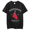 XSLGOGO Anime Hajime no Ippo Cosplay T-Shirts Kamogawa Top Ippo Tee Makunouchi Ippo Cosplay Costume Makunouchi Ippo Print Sum