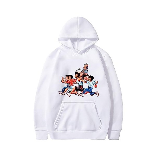 westtrend Anime Hajime no Ippo Hoodies Kamogawa Boxing Gym Ippo Cosplay Sweatshirts Makunouchi Ippo Hoodies The Fighting Loos