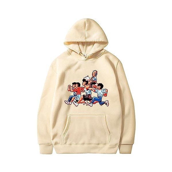 westtrend Anime Hajime no Ippo Hoodies Kamogawa Boxing Gym Ippo Cosplay Sweatshirts Makunouchi Ippo Hoodies The Fighting Loos