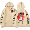 Sweat à Capuche Hajime No Ippo Anime Cartoon Print Cosplay Pullover, Printemps Automne Hommes Femmes Manches Longues Casual S