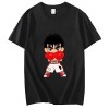 XSLGOGO Anime Hajime no Ippo Cosplay T-Shirts Ippo Makunouchi Top Ippo Tee Kamogawa Boxing Gym Cosplay Costume Ippo Makunouch