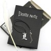 HONMY Carnet de notes Death Note, collier et porte-clés en, mode sur le thème du dessin animé Death Note Cosplay