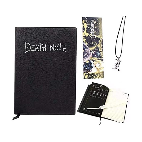 Carnet Death Note avec stylo plume, Death Note, carnet de cosplay, cadeaux pour les amateurs de cosplay
