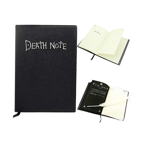 Death Note Buch Cosplay Notizbuch mit Federstift Kira