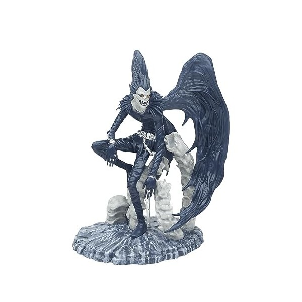 Luxetoys Ryuuku Figurine animée Death Note Personnage Figurine avec Vampire assis 19 cm Modèle Jouet Statue pour Décoration