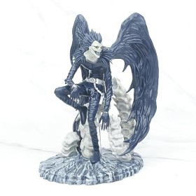 Luxetoys Ryuuku Figurine animée Death Note Personnage Figurine avec Vampire assis 19 cm Modèle Jouet Statue pour Décoration