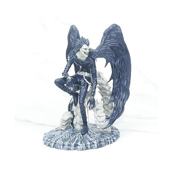 Luxetoys Ryuuku Figurine animée Death Note Personnage Figurine avec Vampire assis 19 cm Modèle Jouet Statue pour Décoration
