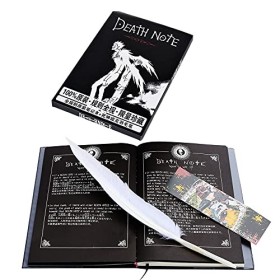 Anime Réplique Death Note Scrapbooking, Carnet Notebook, Noir