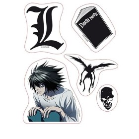 ABYSTYLE - DEATH NOTE Stickers Icônes Death Note 16 x 11 cm