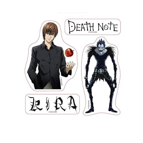 ABYSTYLE - DEATH NOTE Stickers Icônes Death Note 16 x 11 cm
