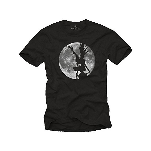 Manga Tee Shirt Ryuk - Shinigami Death Note Noir Homme M