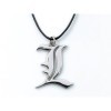 Collier avec Pendentif L pour Fans de Death Note