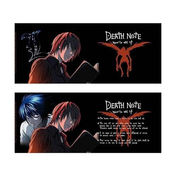 ABYSTYLE - DEATH NOTE Mug Thermo-réactif Kira & Ryuk Grand contenant