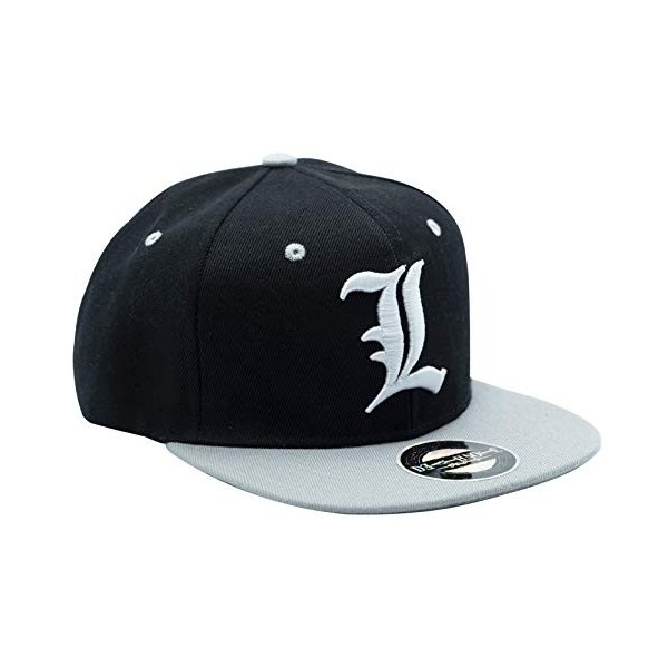 ABYSTYLE - Death Note - Casquette Snapback- Noir & Gris - L