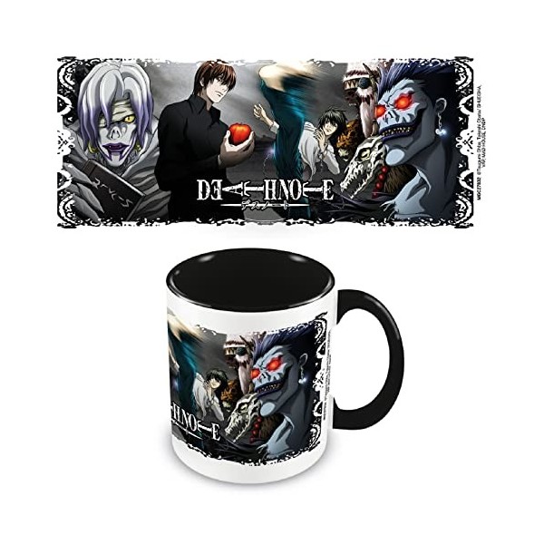 Pyramid International Tasse à café en céramique de 325 ml avec inscription « Death Note » - Pour homme et femme - Produit off