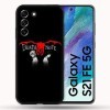 Coque pour Samsung Galaxy S21 FE / S21FE Manga Death Note Noir