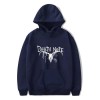 ExaRp Death Note Sweat à capuche imprimé 3D Anime Pull à manches longues Vêtements de sport, Noir , L