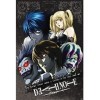 ABYstyle Death Note Group Mini poster sans cadre 38,1 x 52,8 cm - Motif : L, Light, Misa, Ryuk & Rem - Décoration murale pour