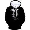 zhedu Death Note Sweat à Capuche Anime Manga 3D Imprimé Streetwear Hommes Femmes Surdimensionné Sweats À Capuche Harajuku Enf