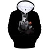 zhedu Death Note Sweat à Capuche Anime Manga 3D Imprimé Streetwear Hommes Femmes Surdimensionné Sweats À Capuche Harajuku Enf