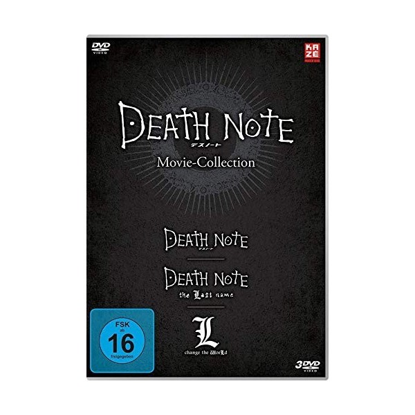 Movies 1-3: Death Note Last Name/L-Change The World [3 DVDs] [Import]