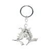 Luxetoys Porte-clés avec breloque de sac en alliage de zinc pour décoration et clés Motif Death Note Anime, Type 5, 0.1cm