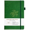 Avocado and Spice Carnet de notes A5 à couverture rigide avec coffret cadeau et sac en velours – de qualité supérieure – pour