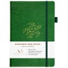 Avocado and Spice Carnet de notes A5 à couverture rigide avec coffret cadeau et sac en velours – de qualité supérieure – pour