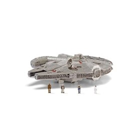 Star Wars Micro Galaxy Squadron Feature véhicule avec Figurines Millennium Falcon 22 cm